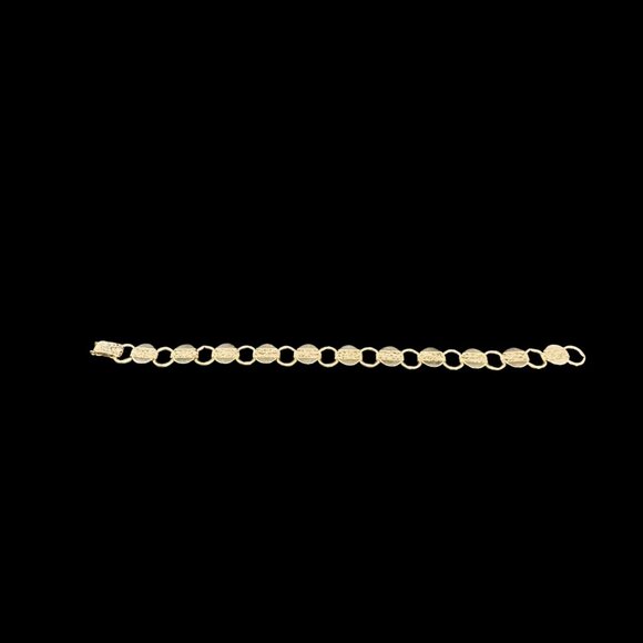 Sarah Coventry Gold Tone Round Link Bracelet (4677 -1 -2) - Picture 4 of 8